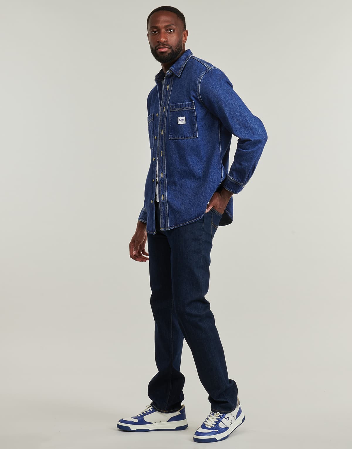 Men's T-Shirts Lee Blue