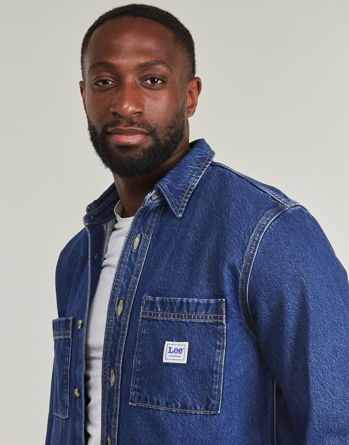 Men's T-Shirts Lee Blue