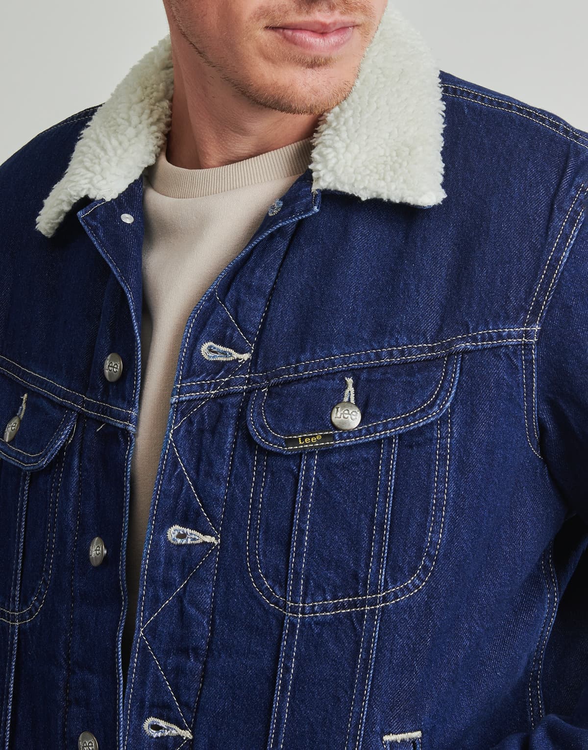 Men's Blazers Lee Blue