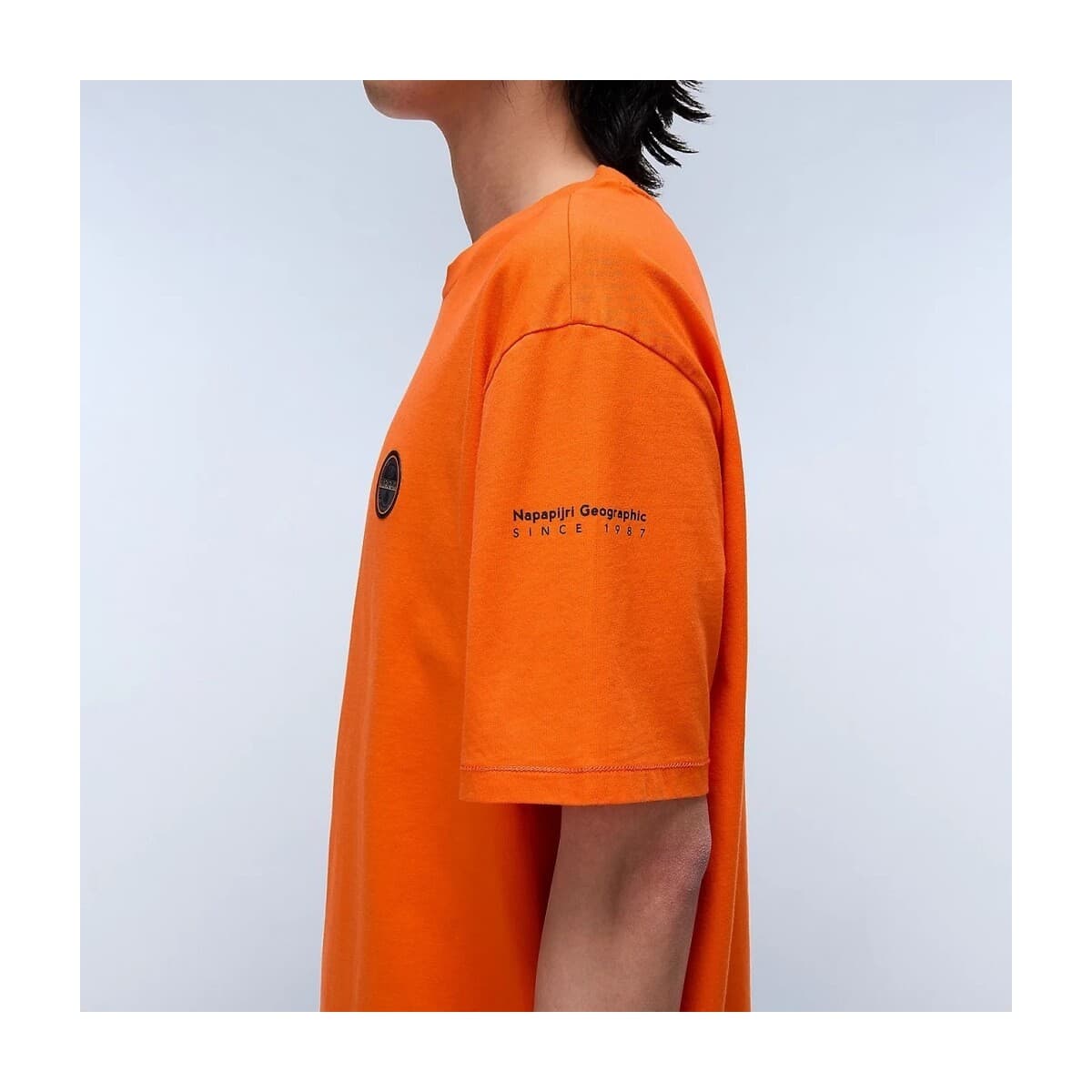 Men's T-Shirts Napapijri Orange