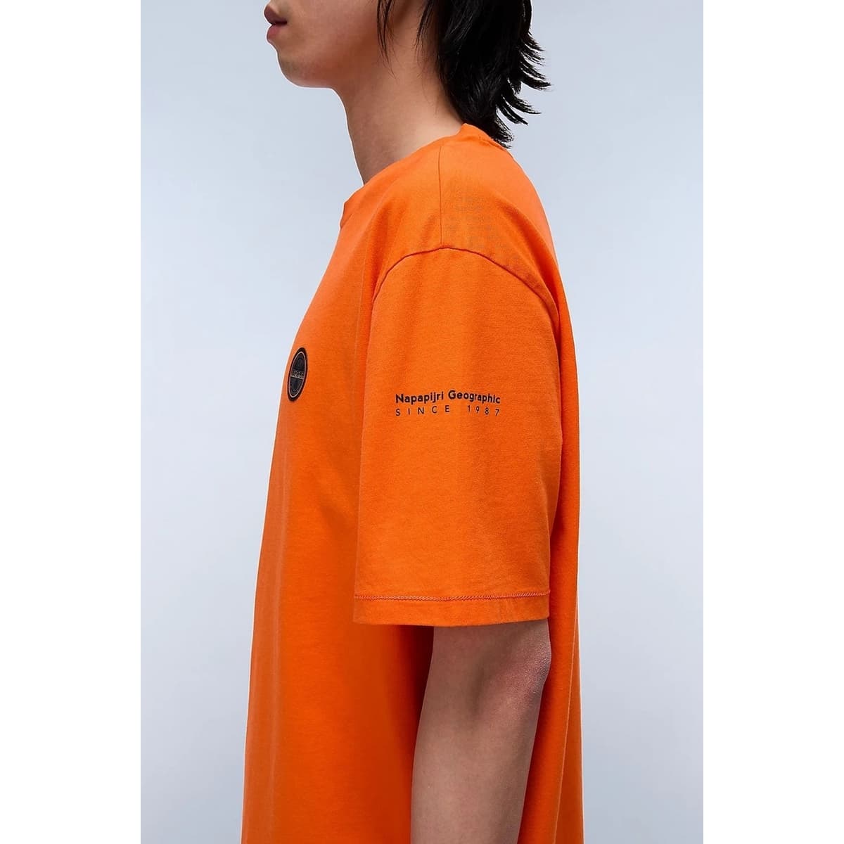 Men's T-Shirts Napapijri Orange