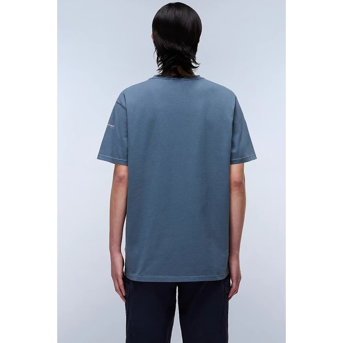 Men's T-Shirts Napapijri Gray