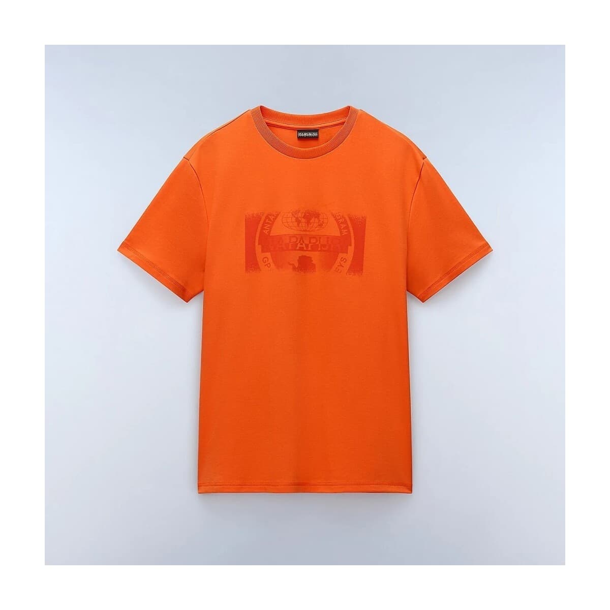 Men's T-Shirts Napapijri Orange