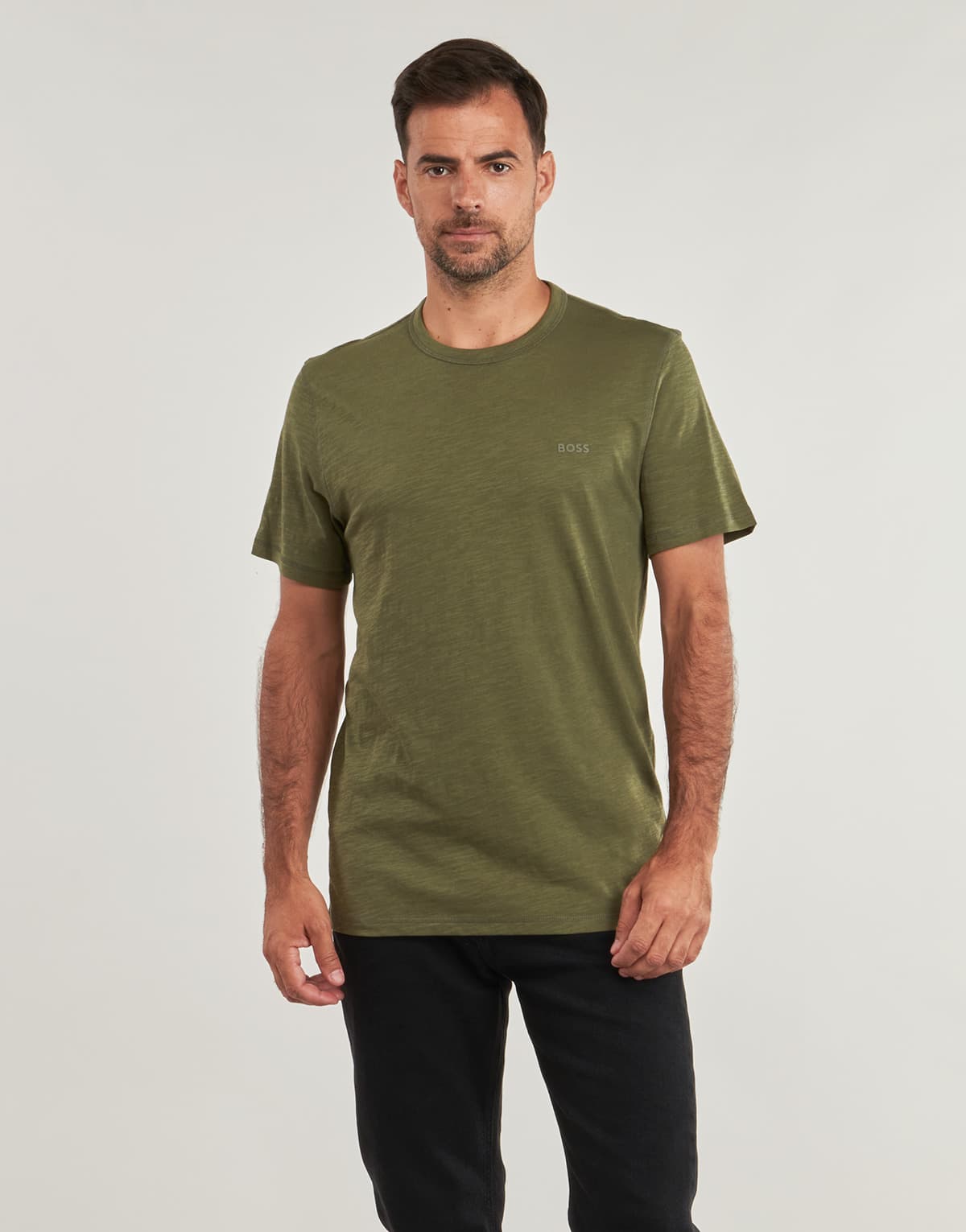 Men's T-Shirts BOSS Khaki