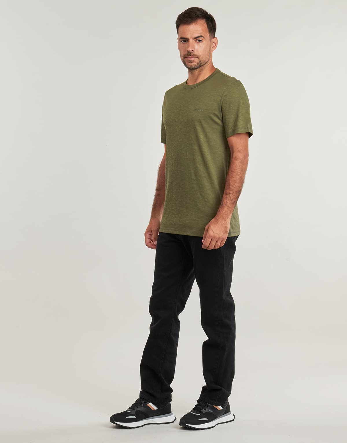 Men's T-Shirts BOSS Khaki