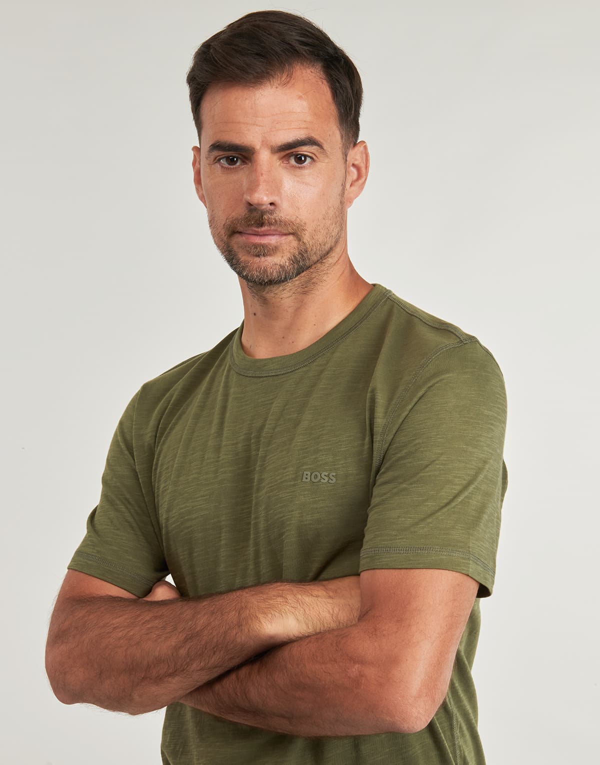 Men's T-Shirts BOSS Khaki