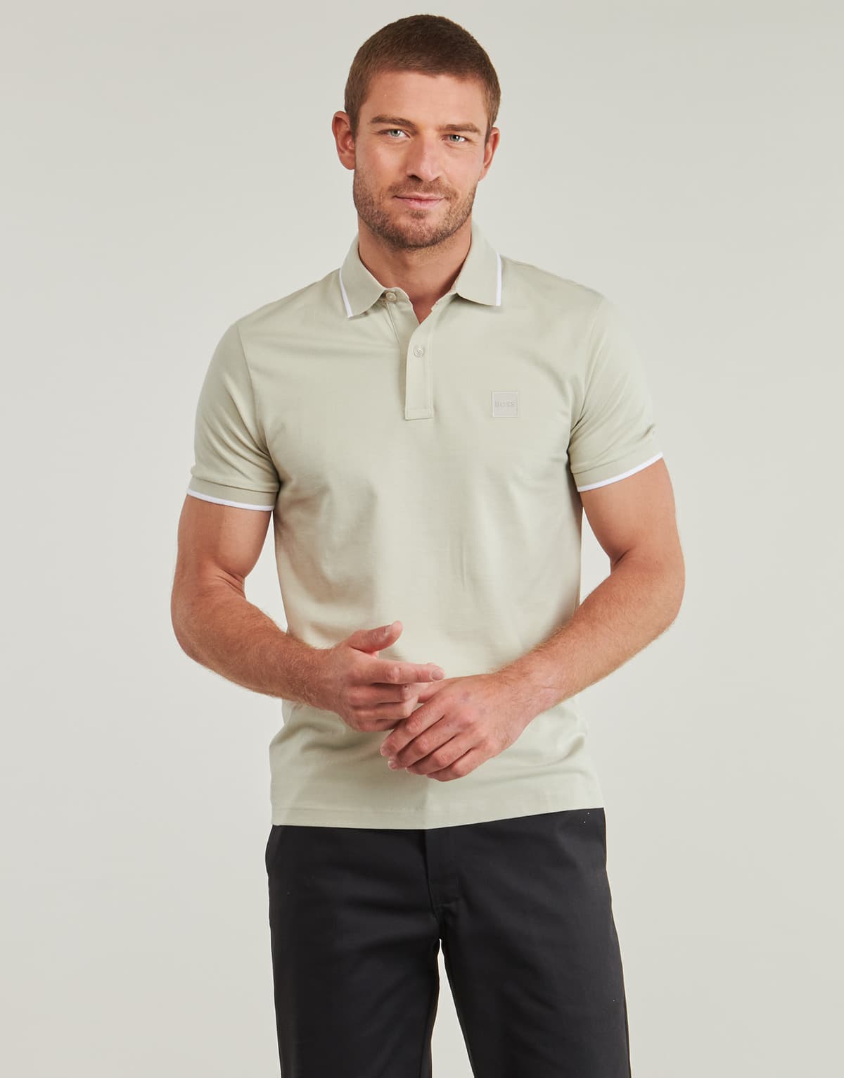 Men's Polo Shirts BOSS Beige