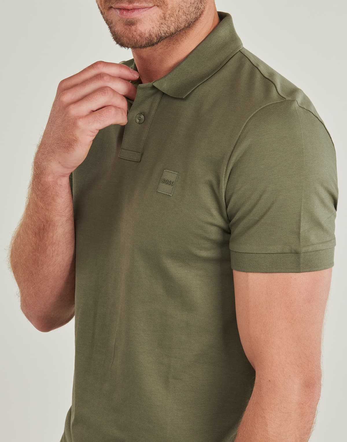 Men's Polo Shirts BOSS Khaki