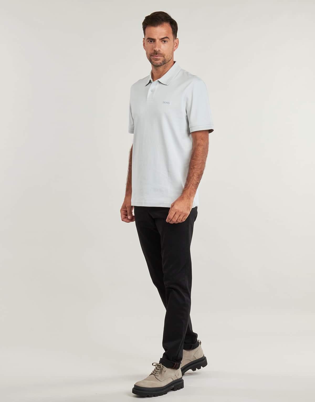 Men's Polo Shirts BOSS Gray