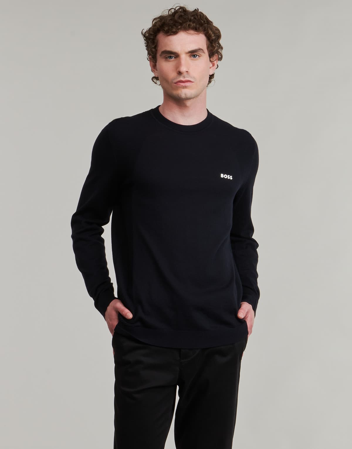 Men's Sweaters BOSS Blue