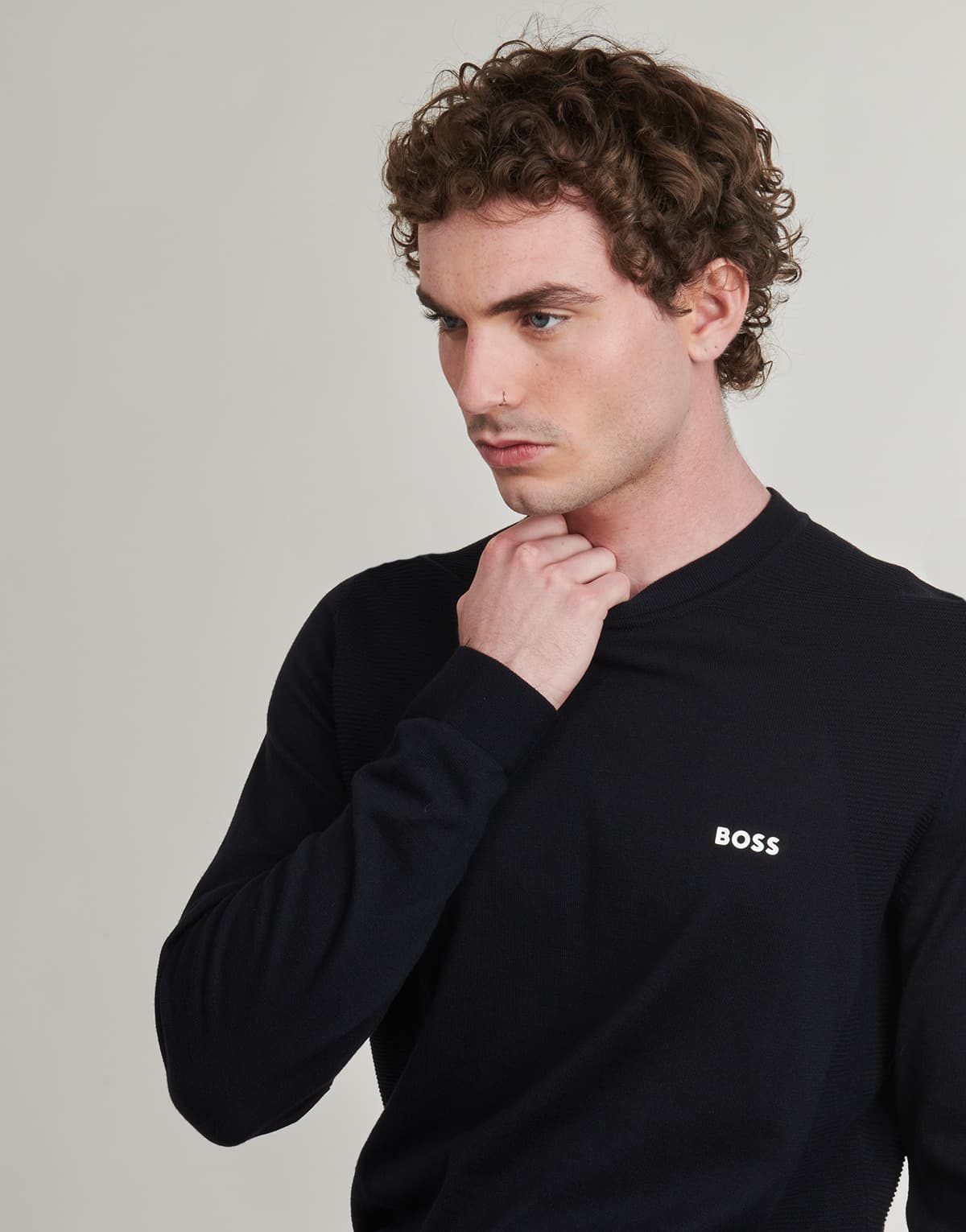 Men's Sweaters BOSS Blue