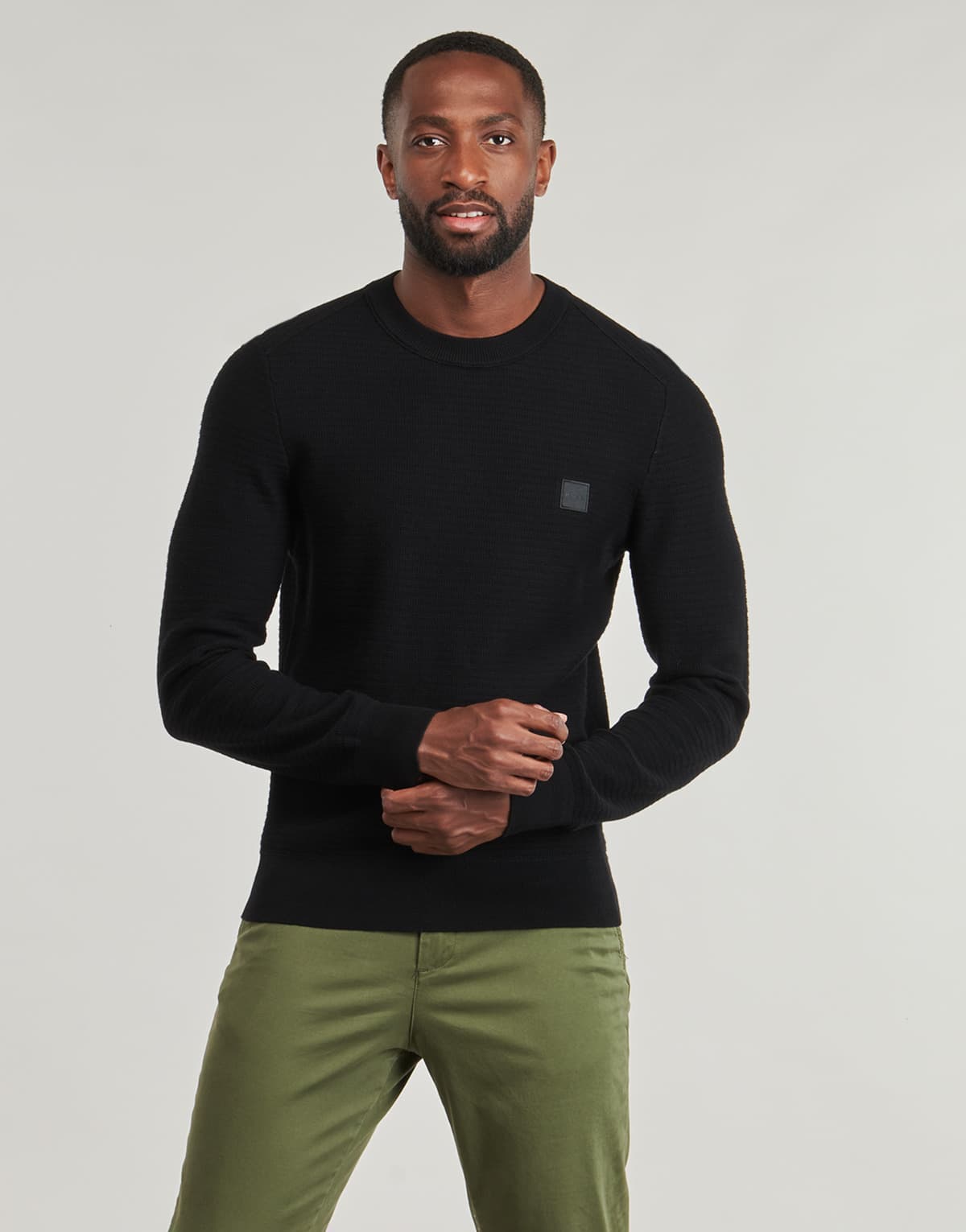 Men's Sweaters BOSS Black