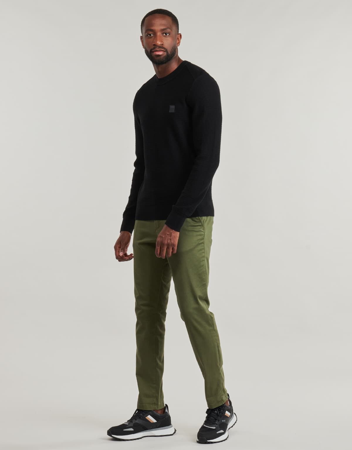 Men's Sweaters BOSS Black