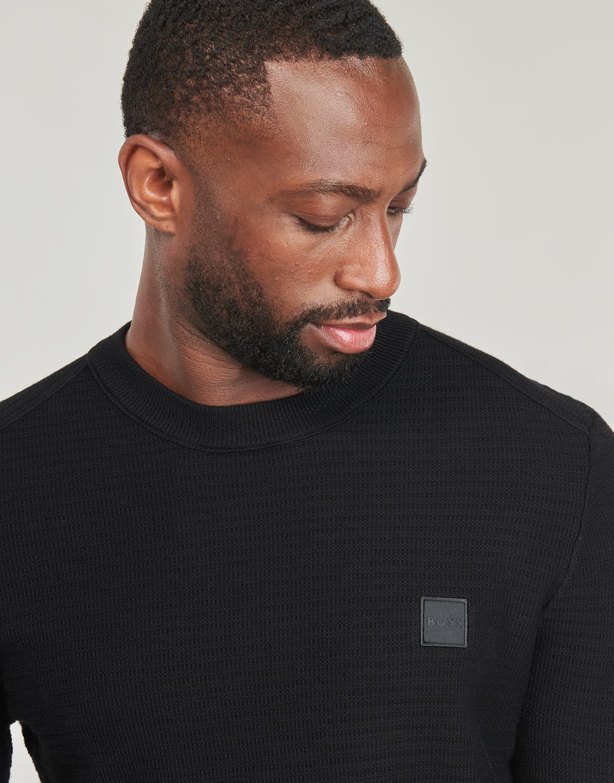 Men's Sweaters BOSS Black