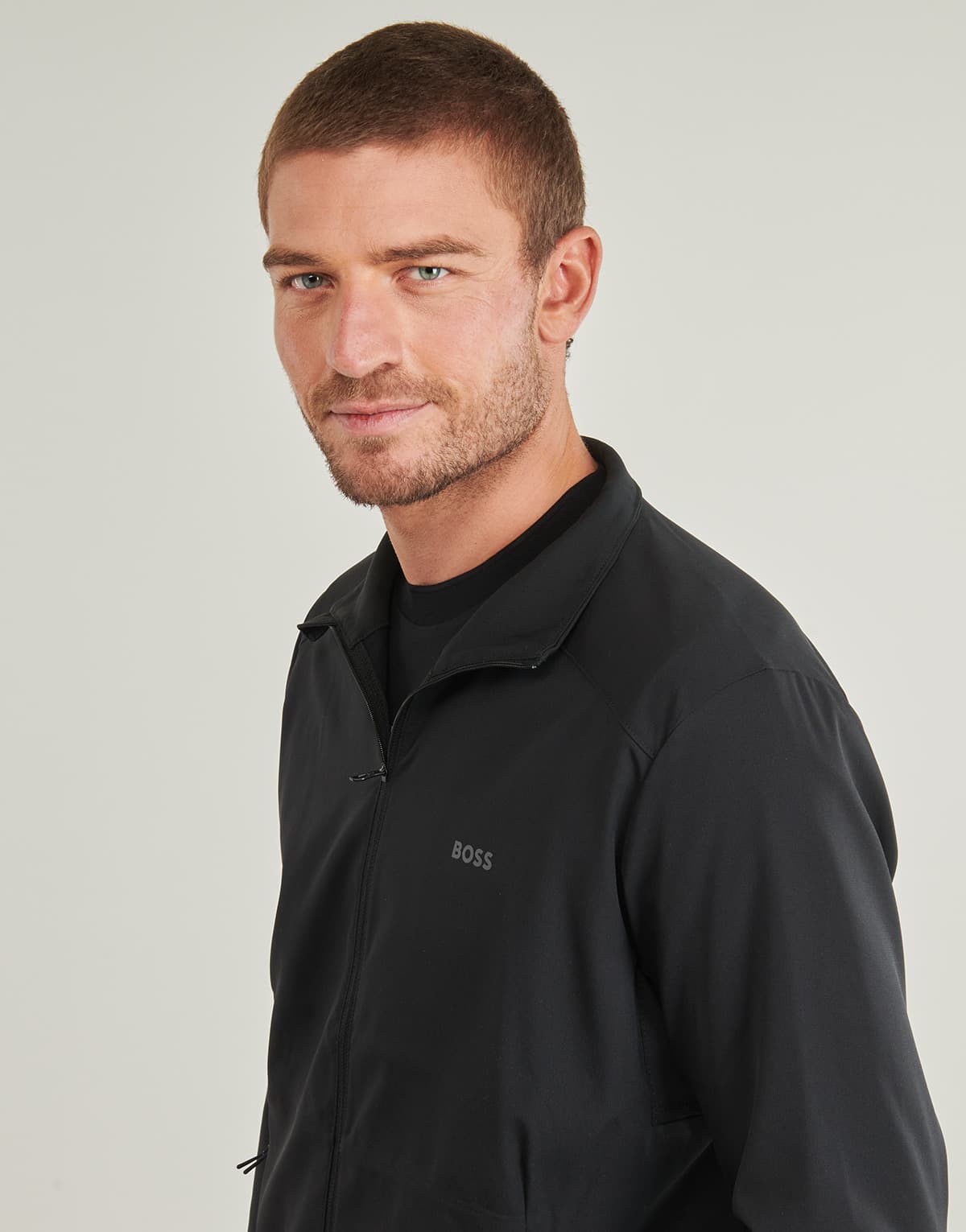 Men's Windbreakers BOSS Black