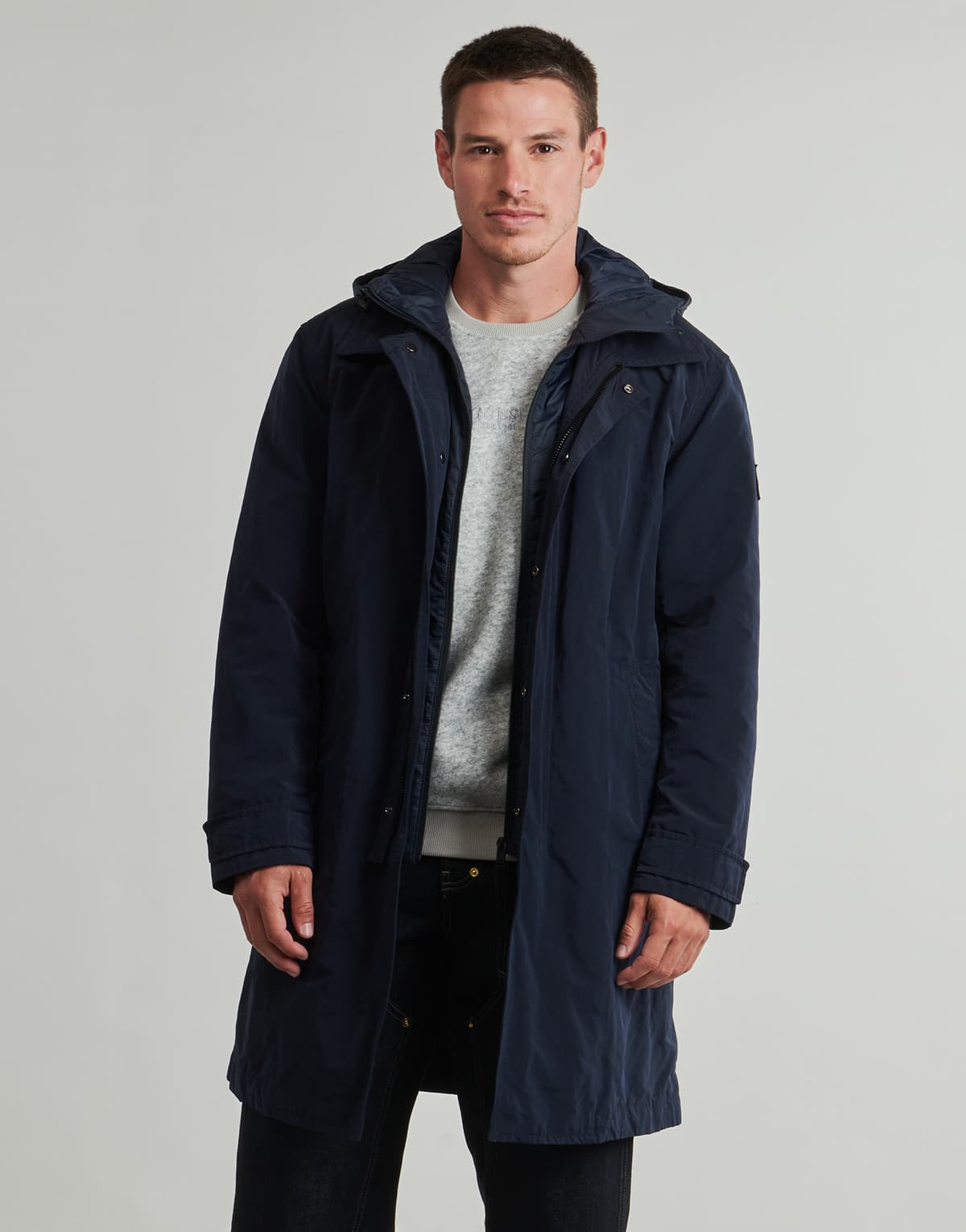 Men's Coats BOSS Blue