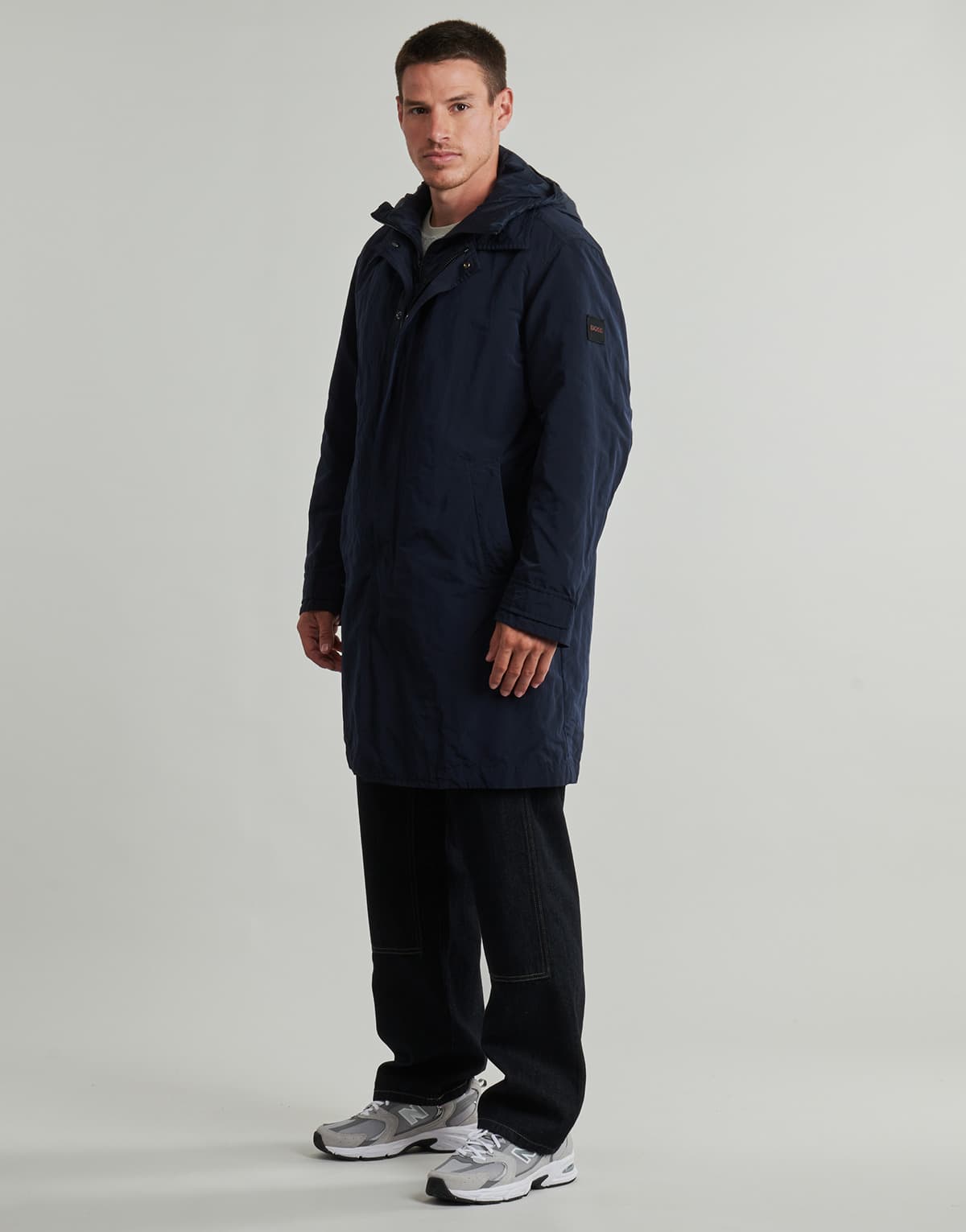 Men's Coats BOSS Blue