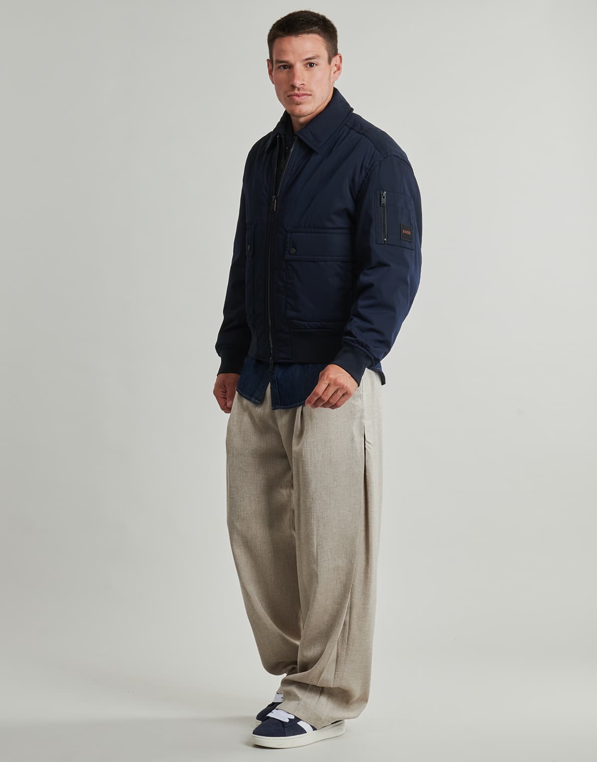 Men's Jackets BOSS Blue