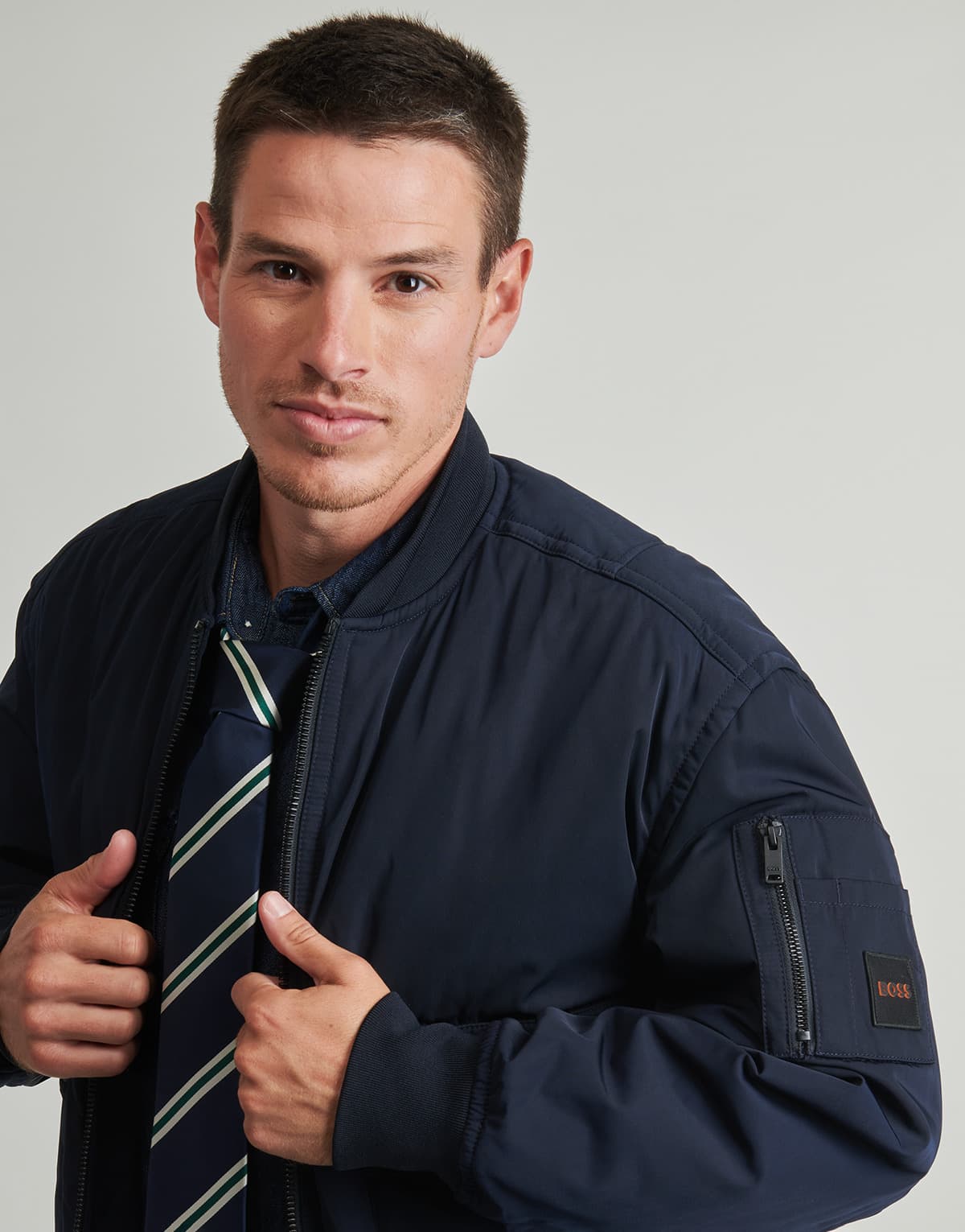 Men's Jackets BOSS Blue
