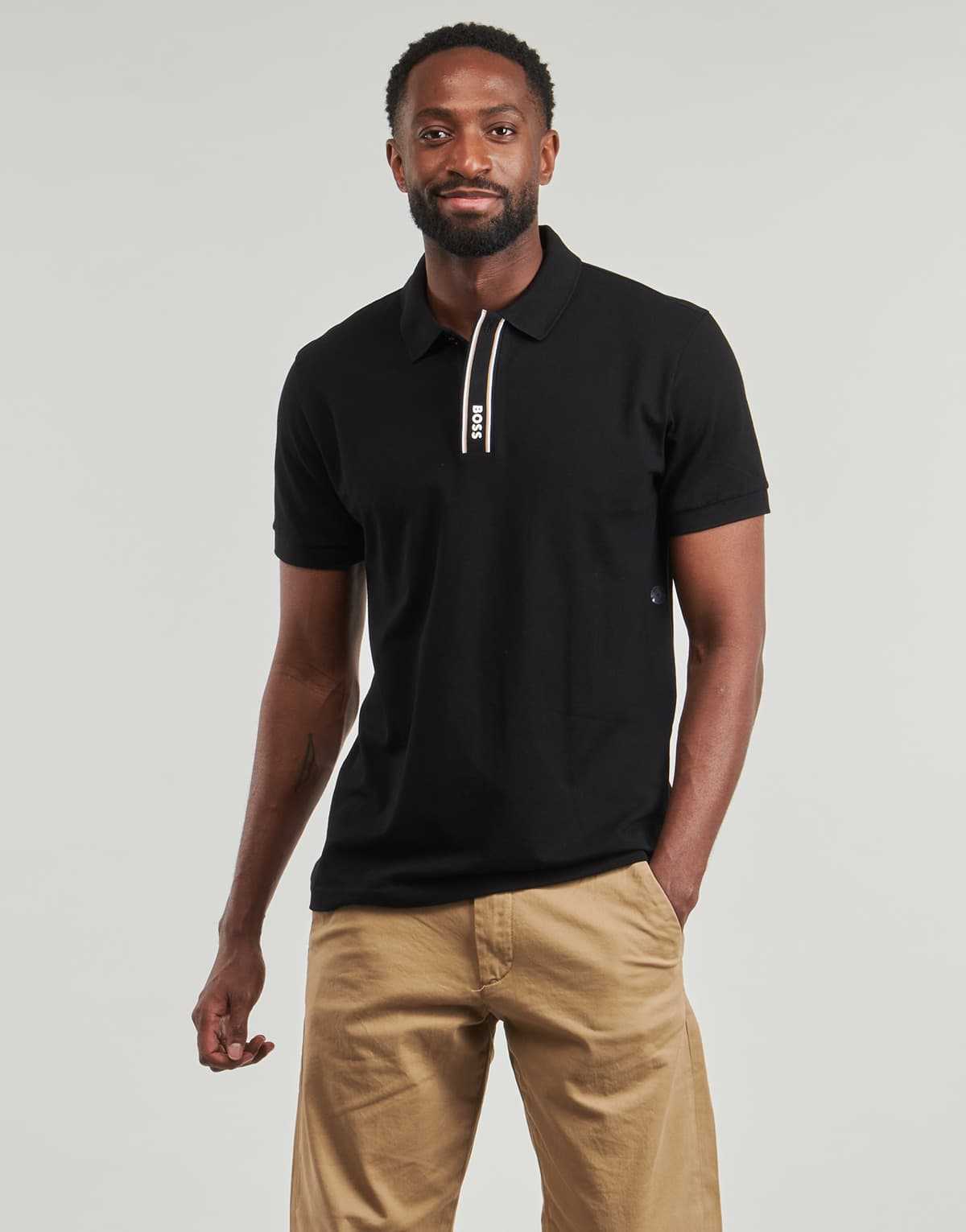 Men's Polo Shirts BOSS Black