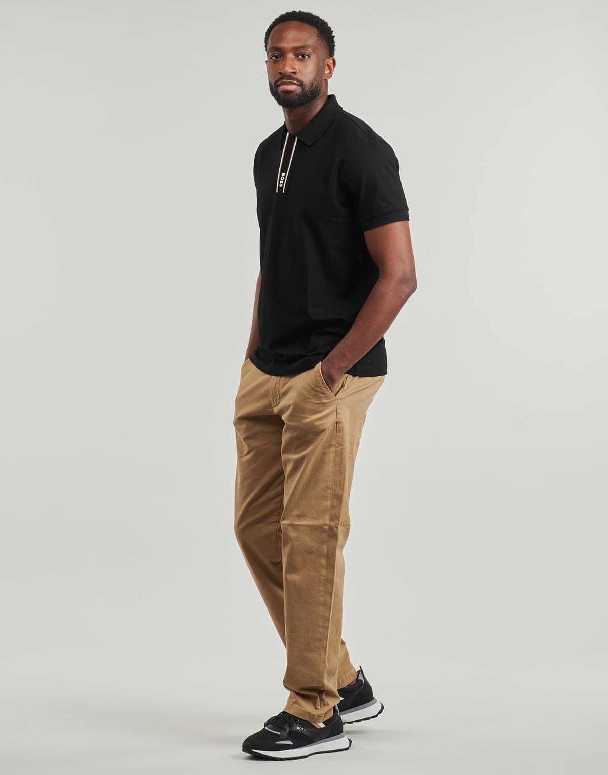 Men's Polo Shirts BOSS Black