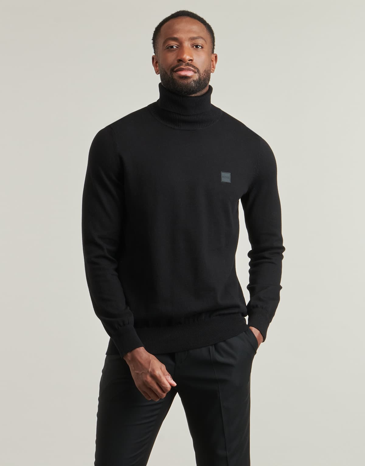 Men's Sweaters BOSS Black