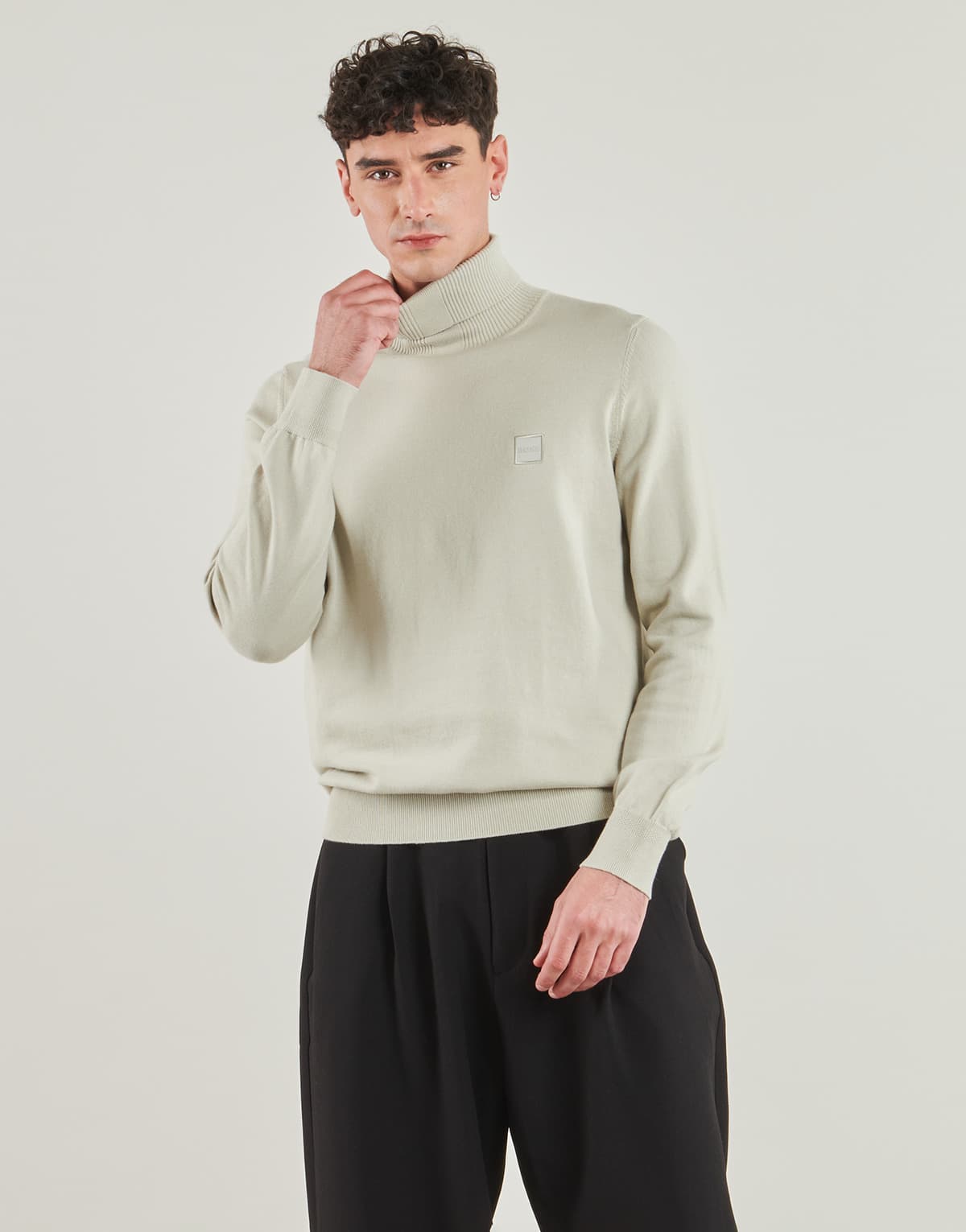 Men's Sweaters BOSS Beige