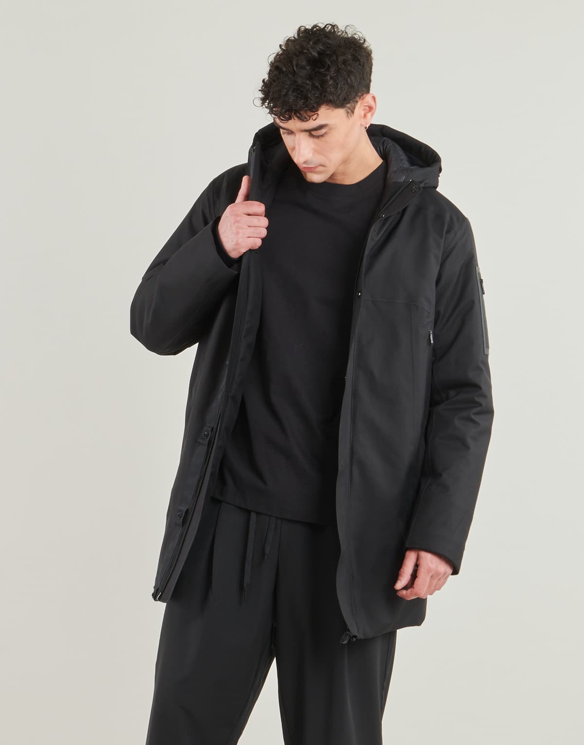 Men's Parkas BOSS Black
