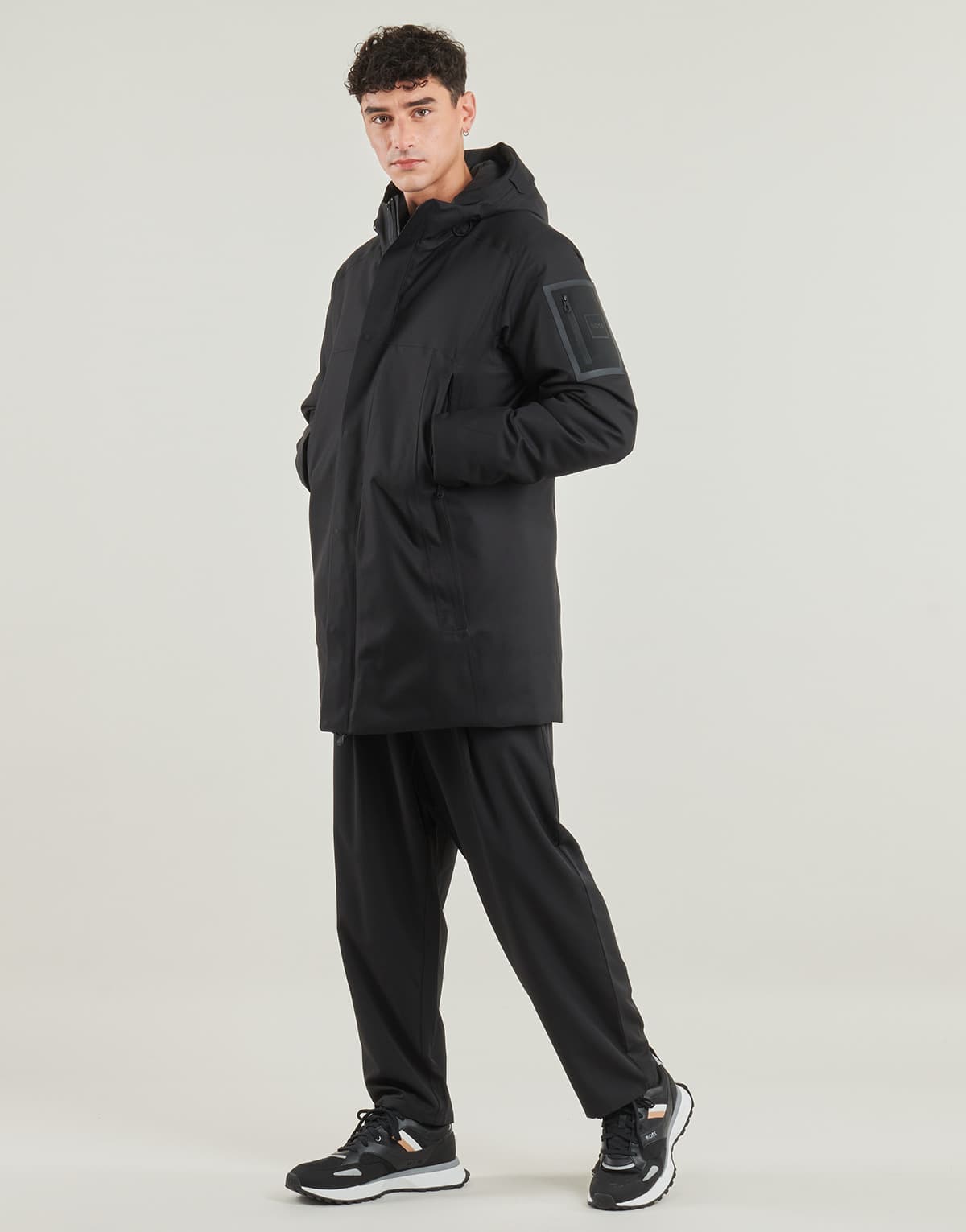 Men's Parkas BOSS Black