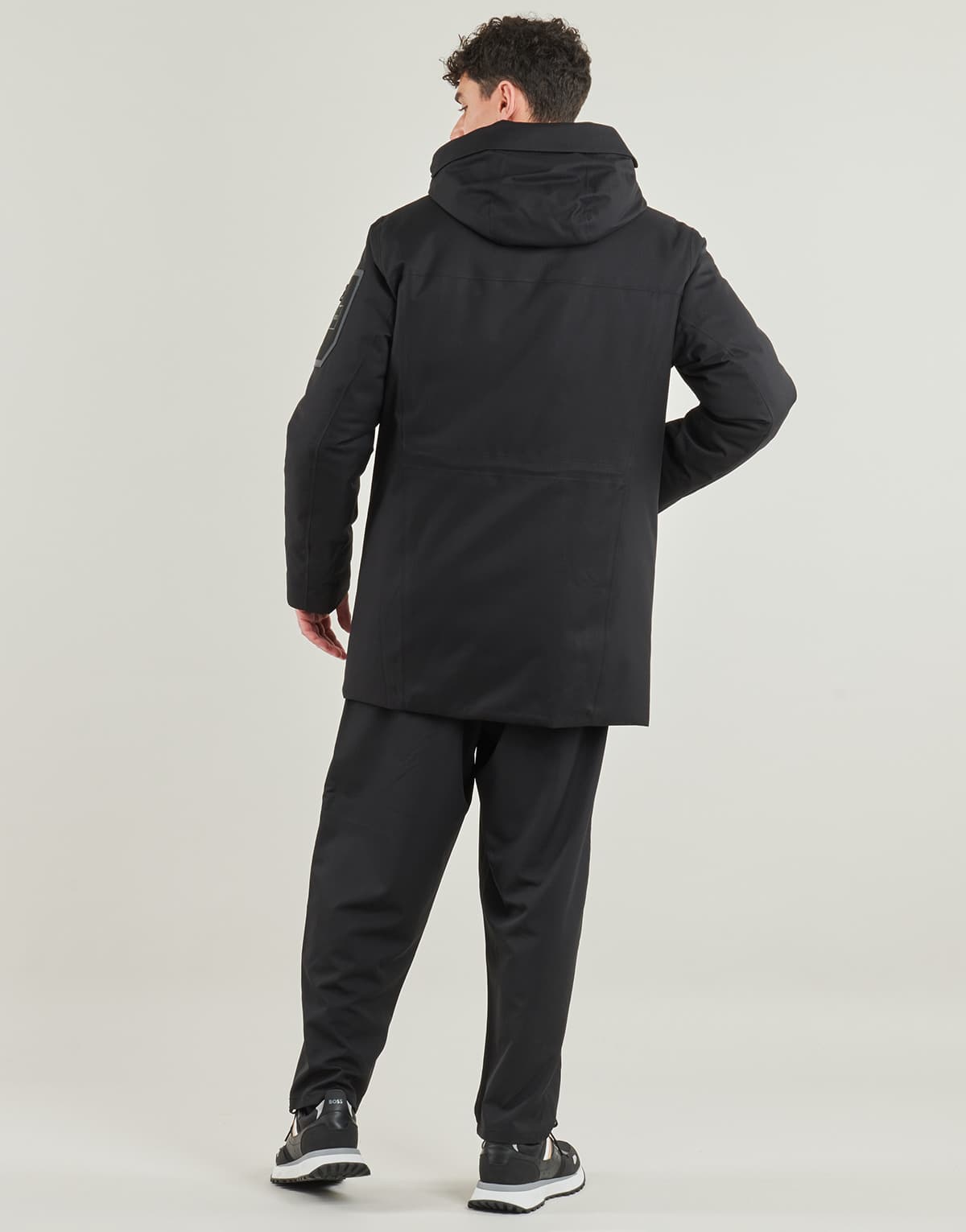 Men's Parkas BOSS Black