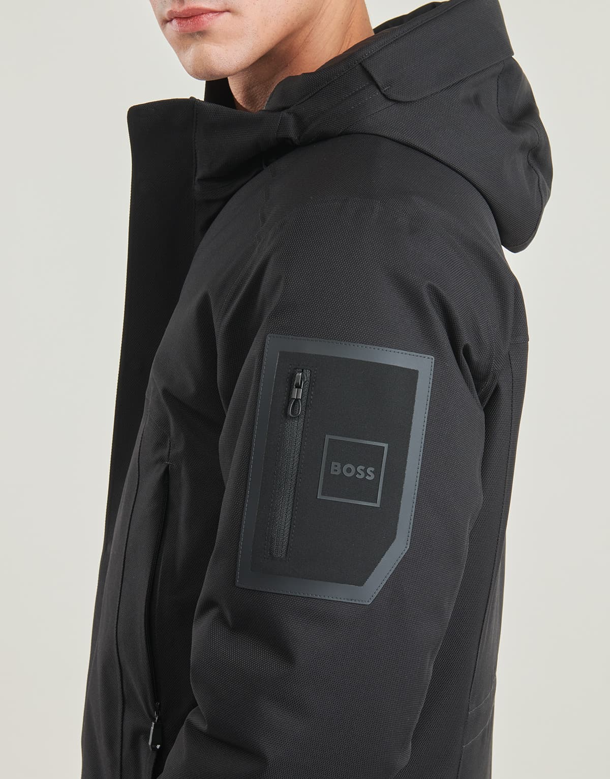 Men's Parkas BOSS Black