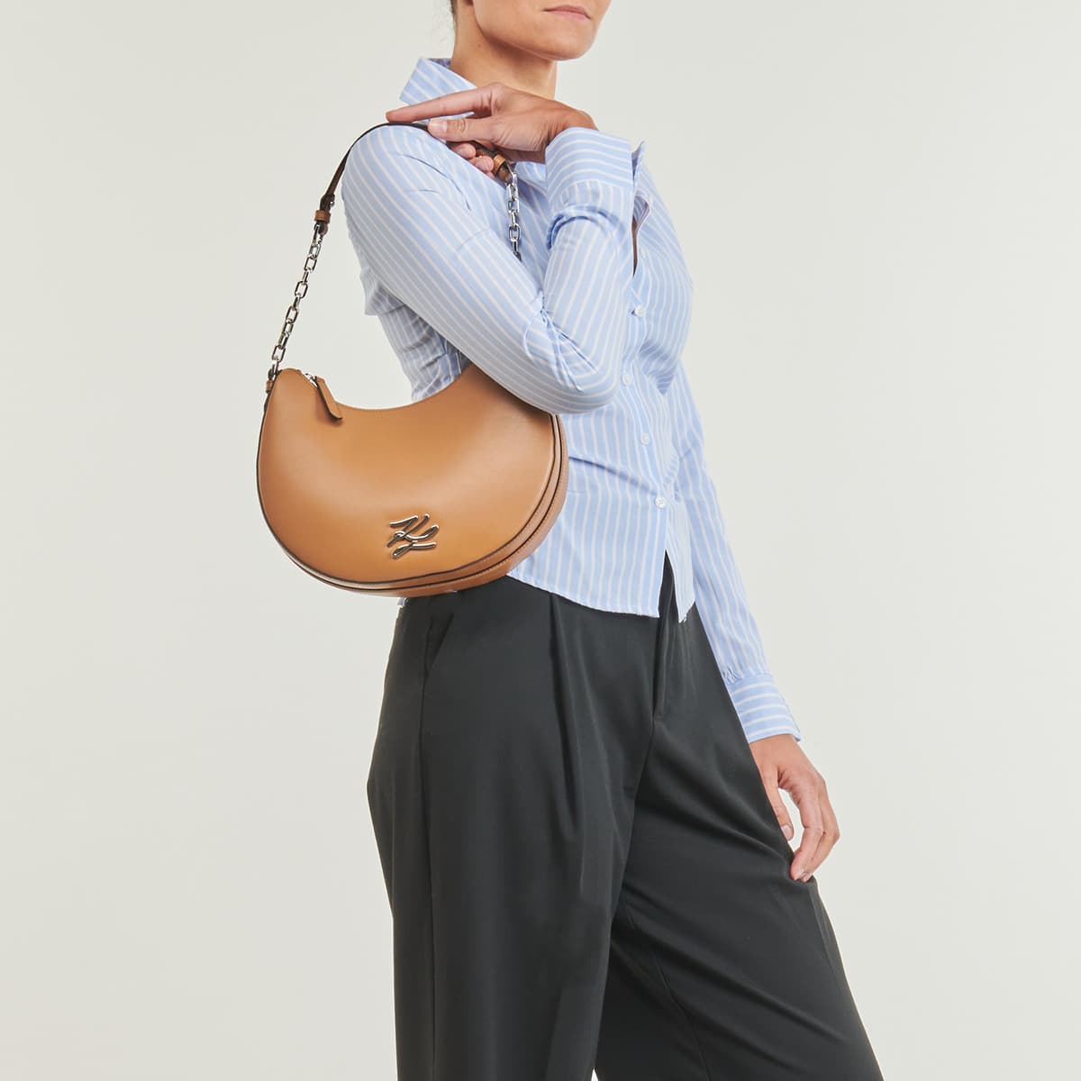 Women's Shoulder Bags Karl Lagerfeld Brown