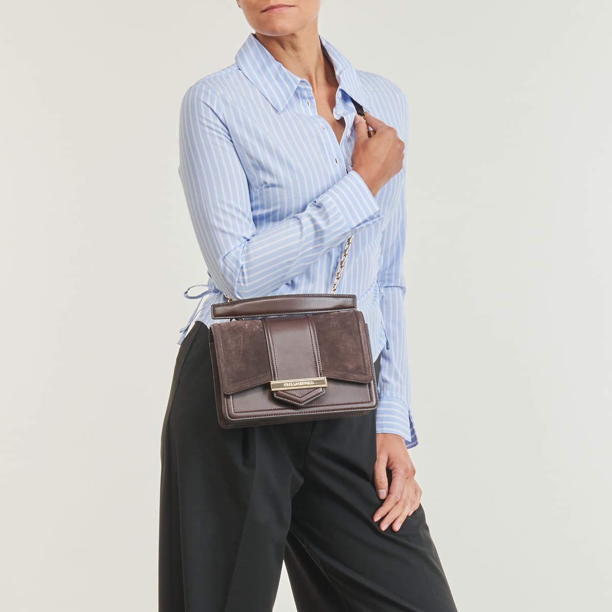 Women's Shoulder Bags Karl Lagerfeld Brown