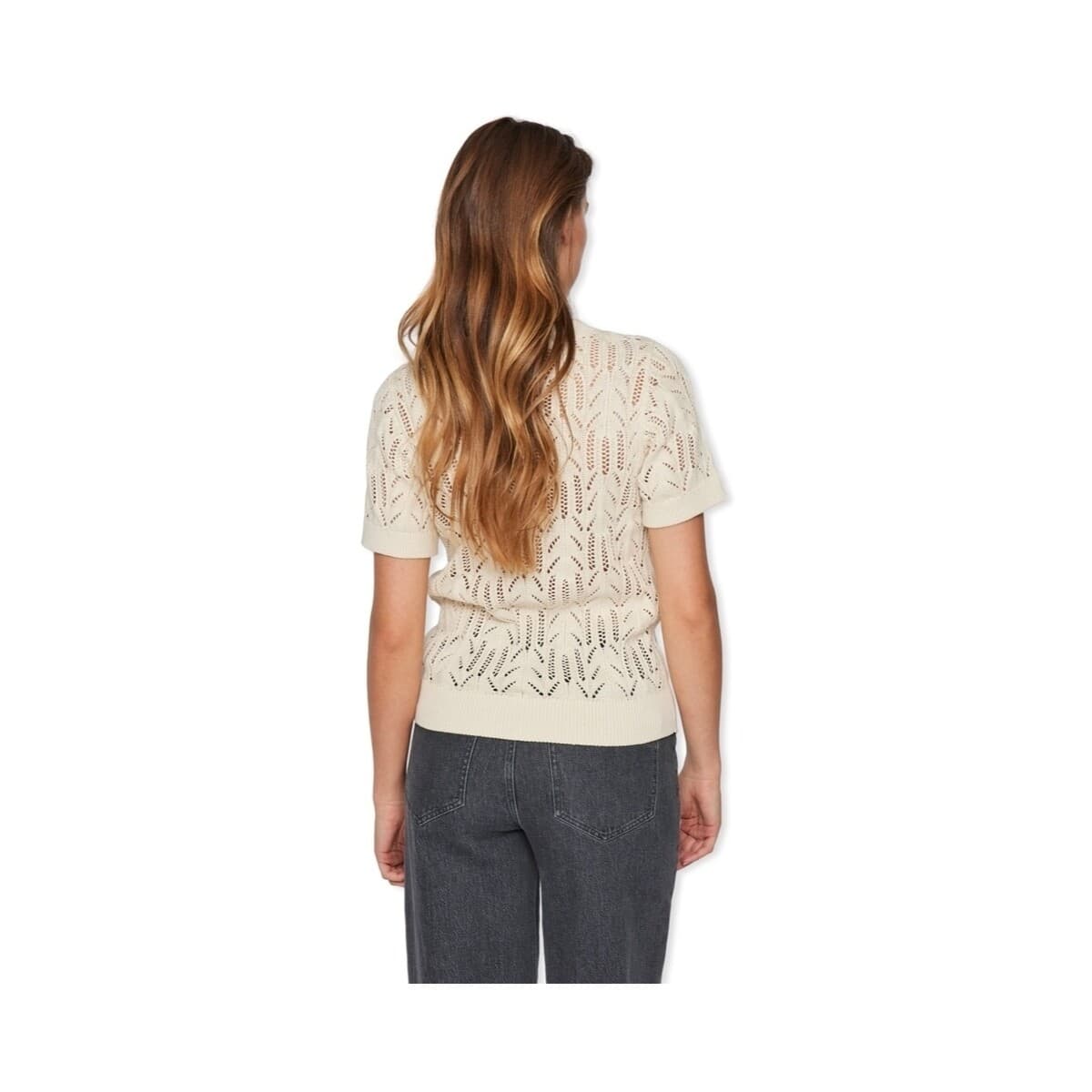 Women's T-Shirts Vila Beige