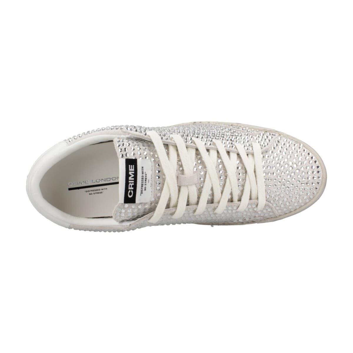 Women's Sneakers Crime London White