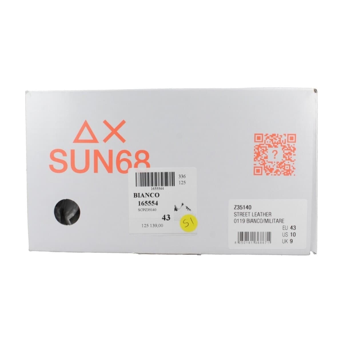 Men's Sneakers Sun68 White