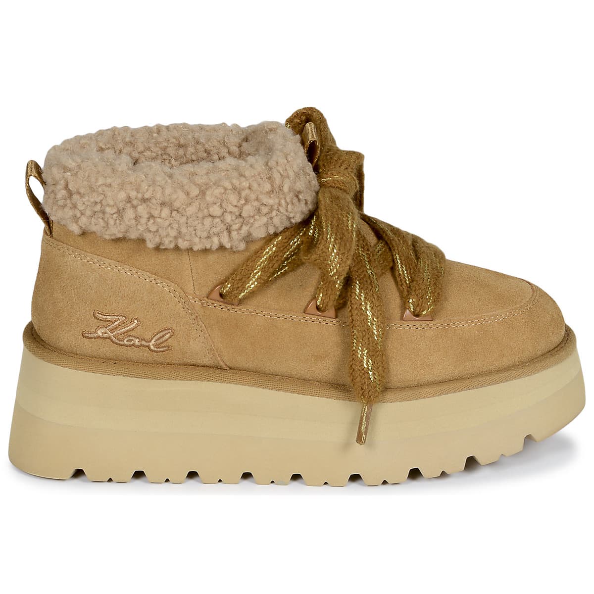 Women's Outdoor Shoes Karl Lagerfeld Brown