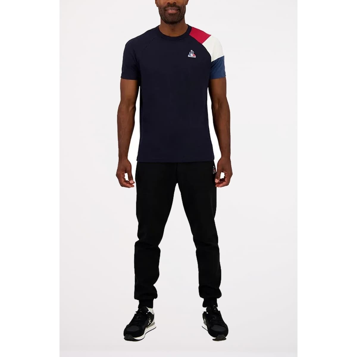 Men's Sports T-Shirts Le Coq Sportif Black