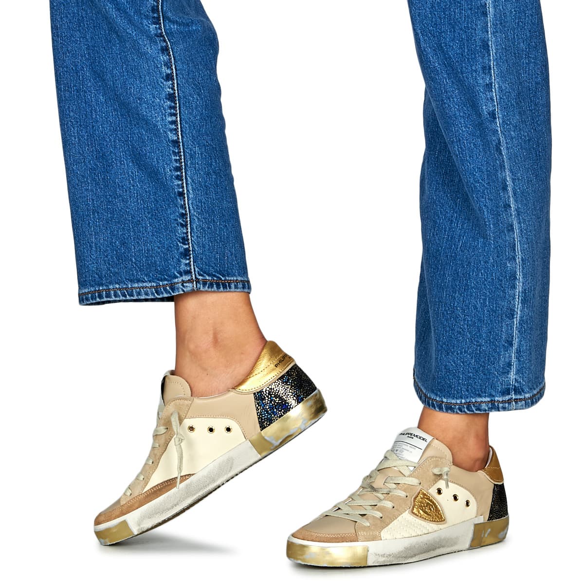 Women's Sneakers Philippe Model Beige