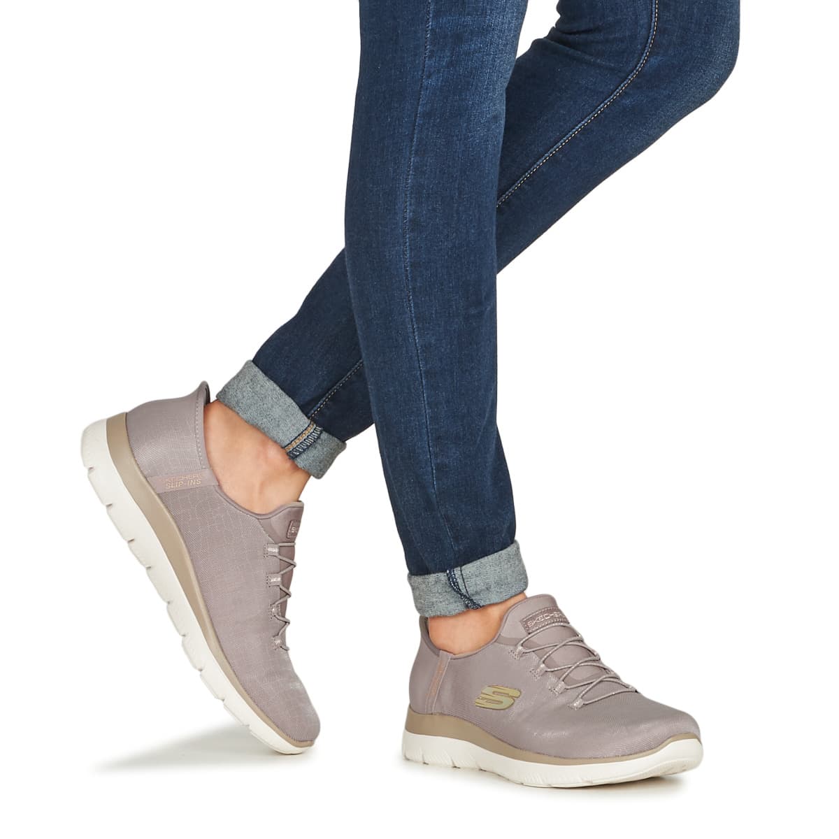 Women's Sneakers Skechers Beige