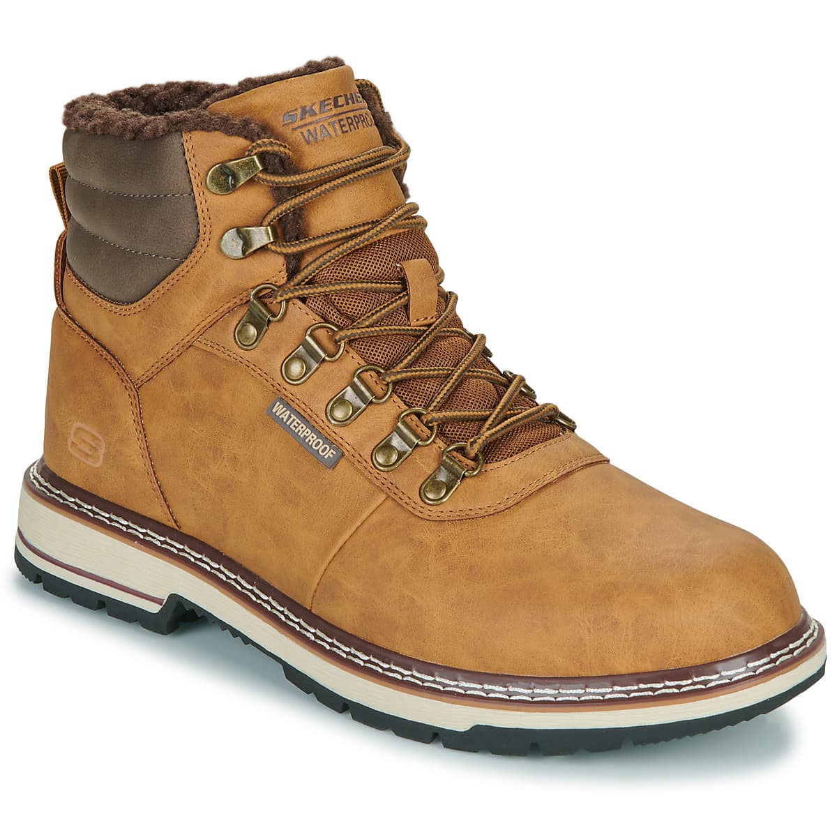 Men's Boots Skechers Brown