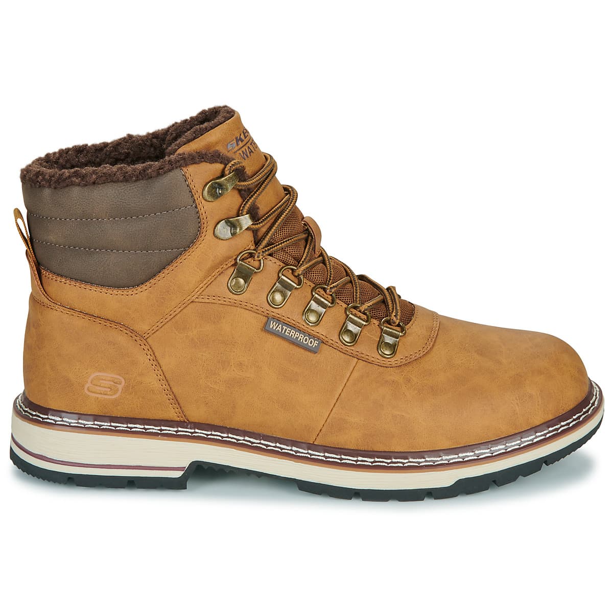 Men's Boots Skechers Brown