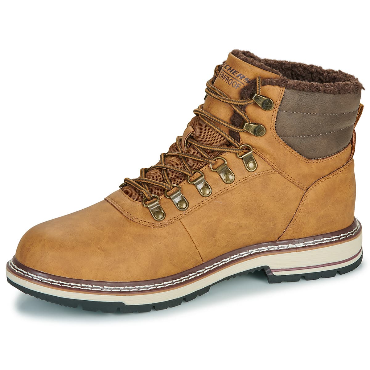 Men's Boots Skechers Brown