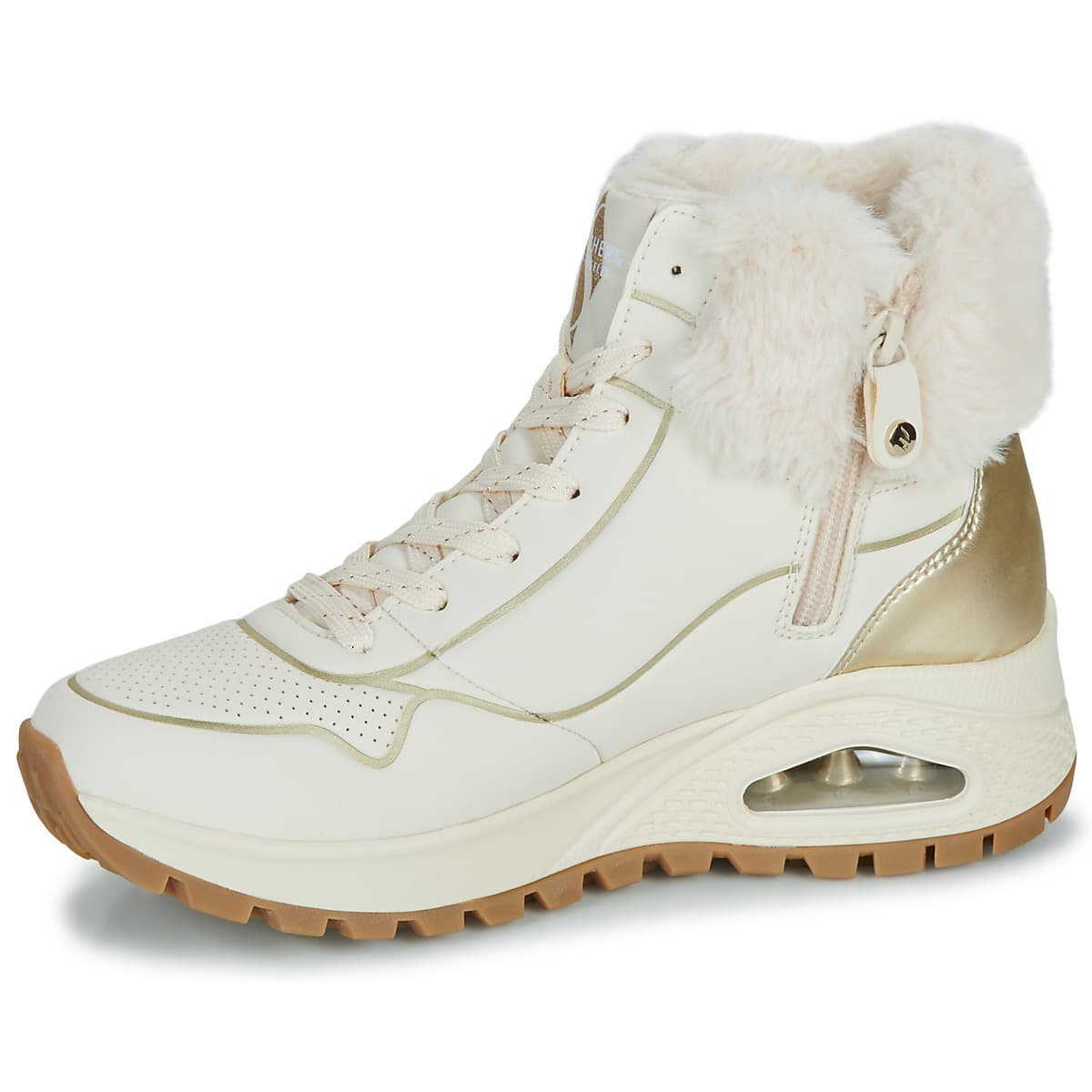 Women's Boots Skechers White
