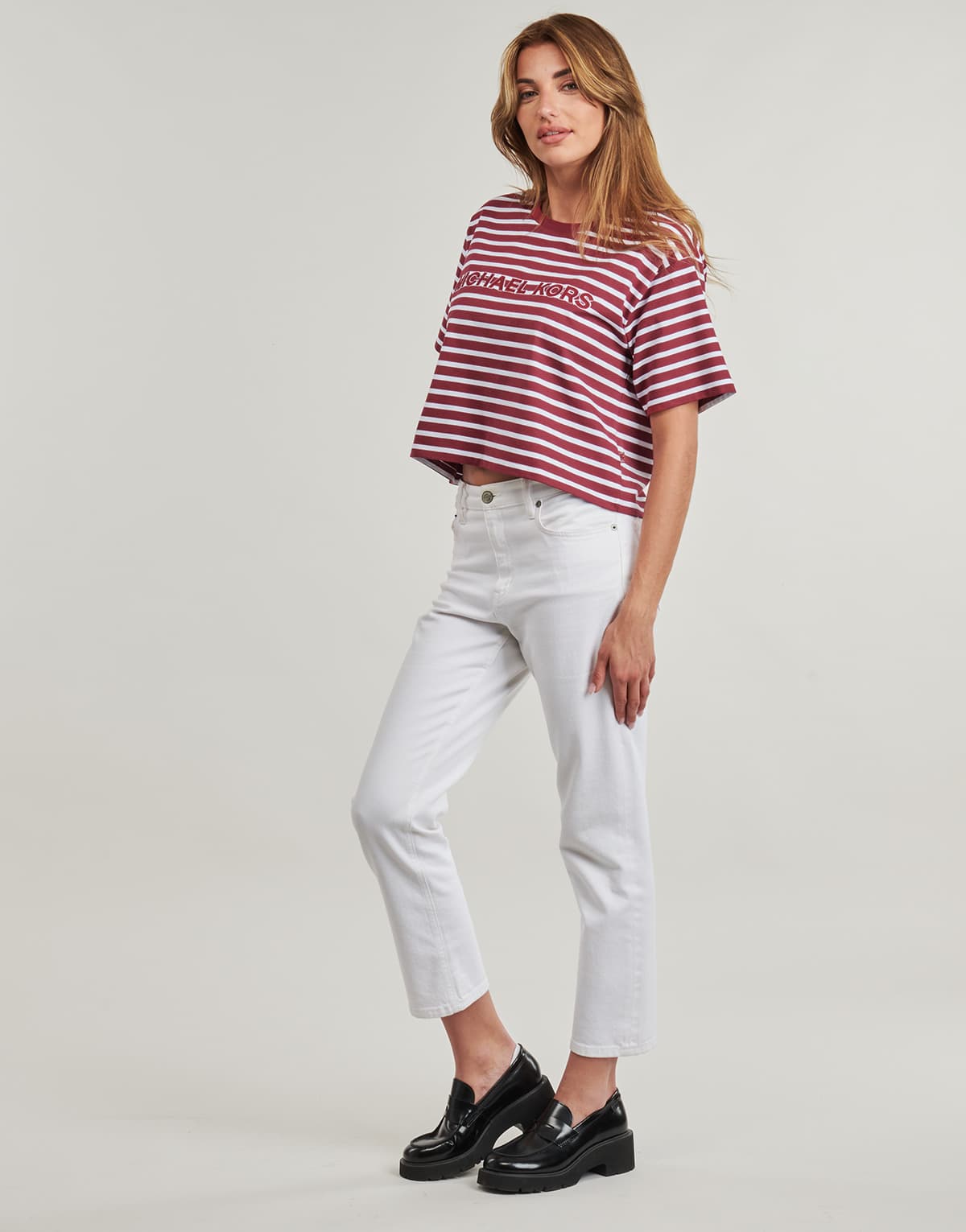 Women's T-Shirts Michael Kors Bordeaux