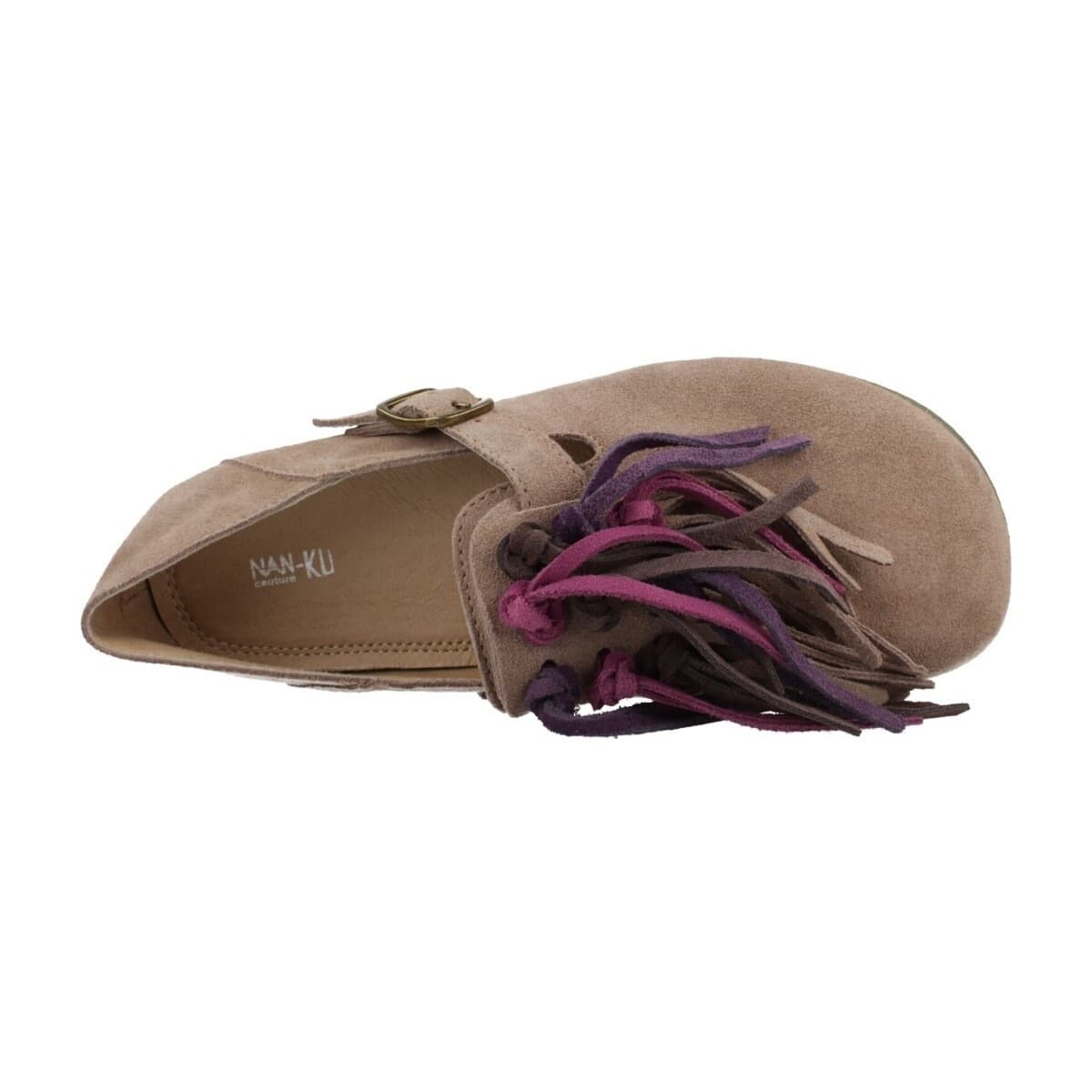 Women's Derby Shoes NAN-KU Brown