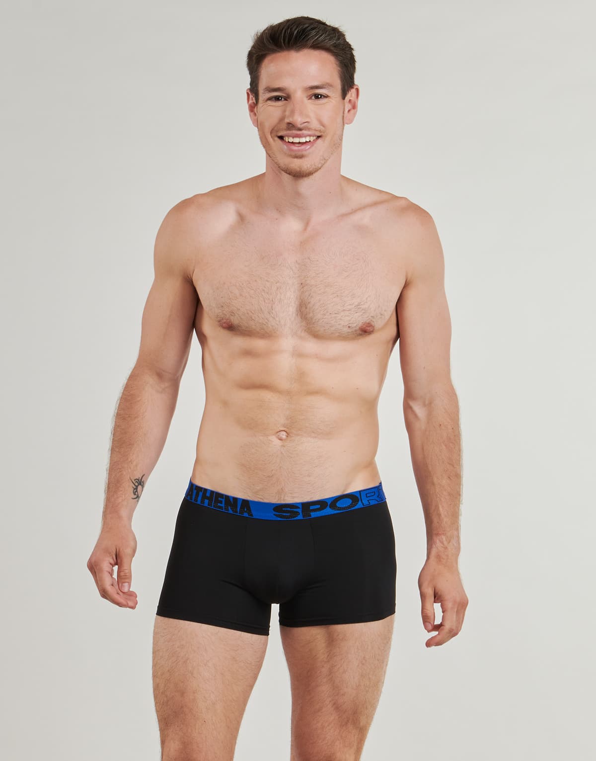 Men's Boxer Briefs Athena Black