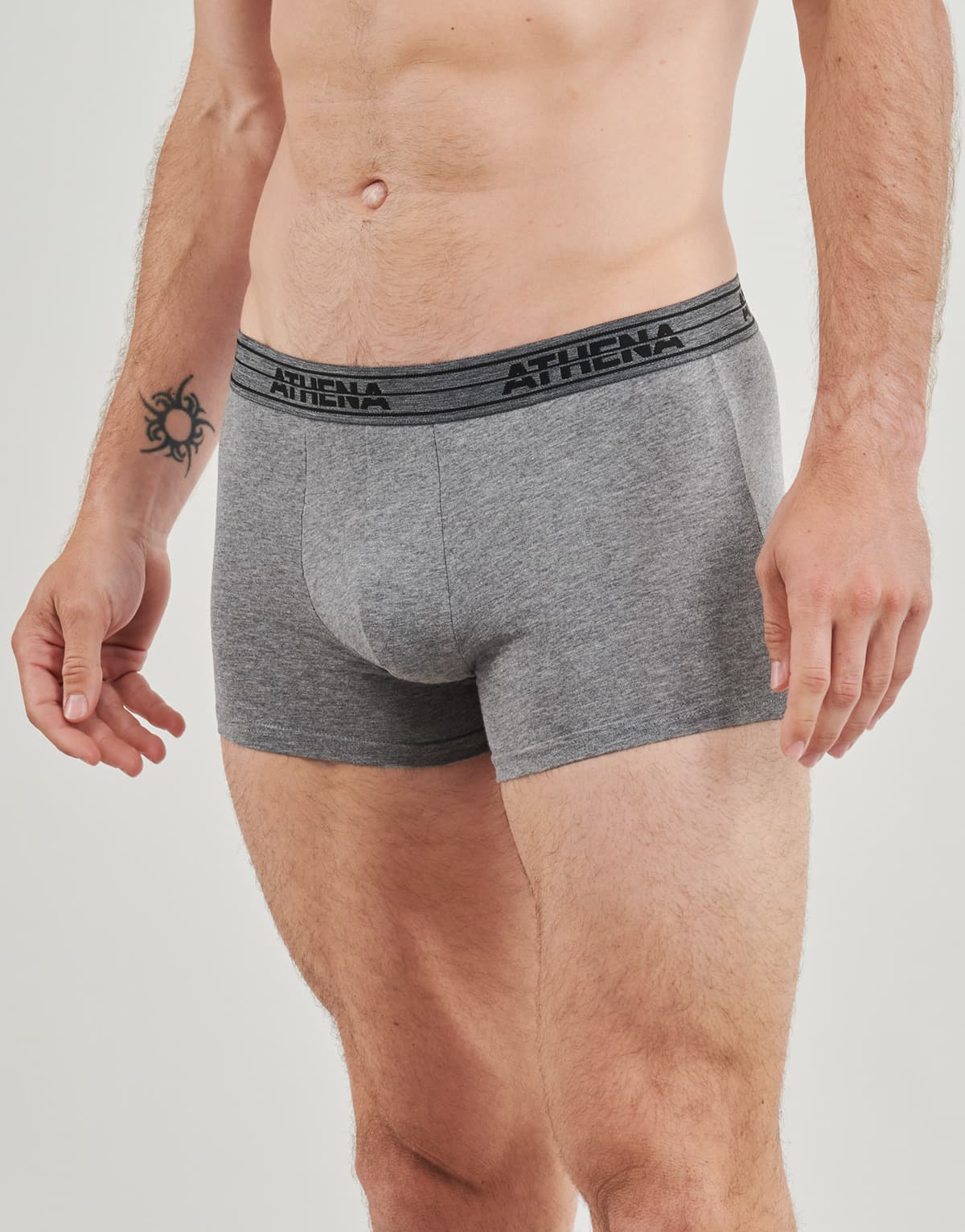 Men's Boxer Briefs Athena Black
