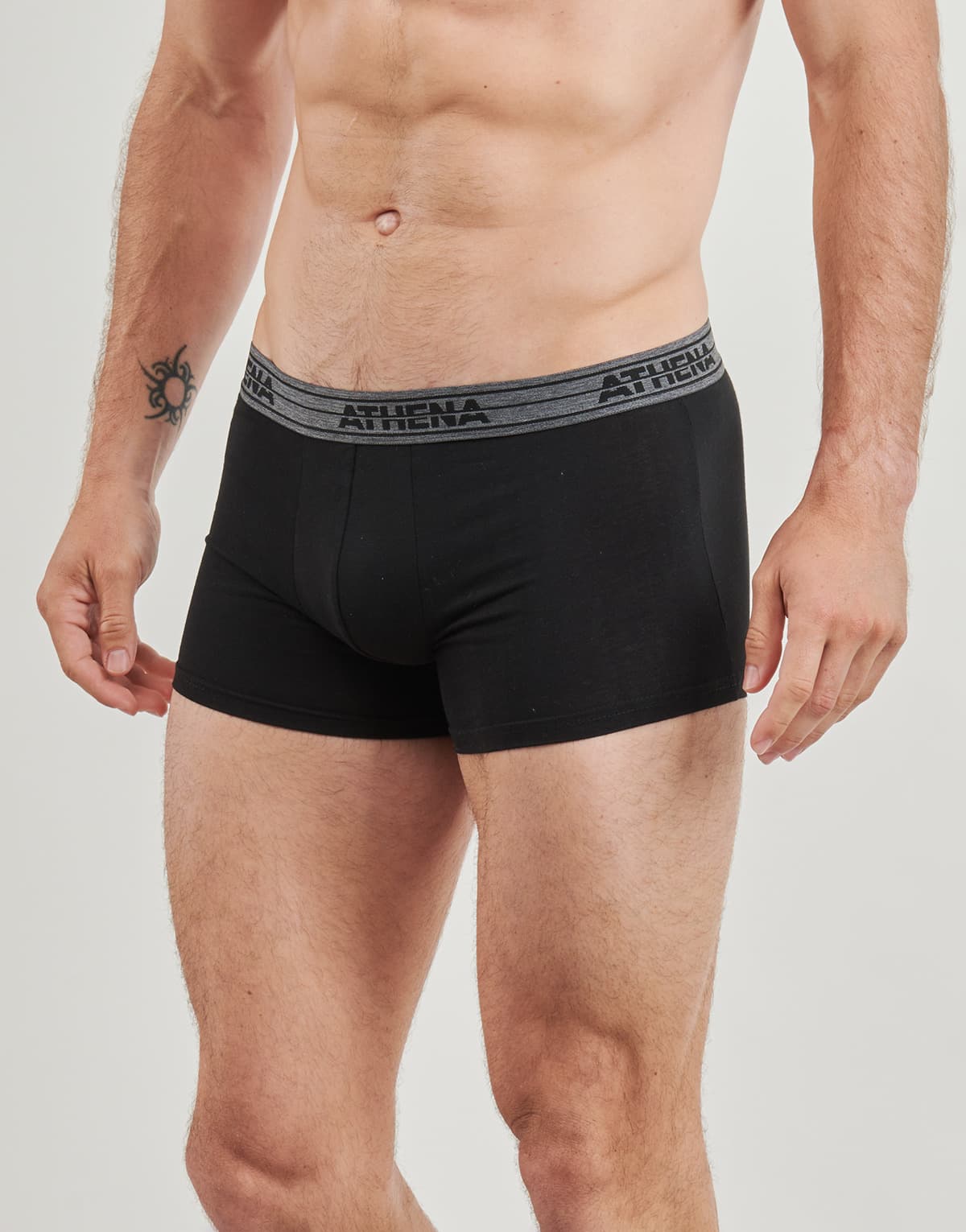 Men's Boxer Briefs Athena Black