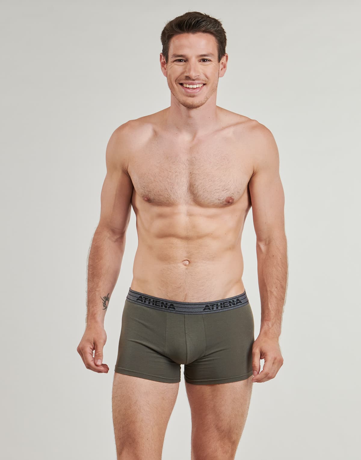 Men's Boxer Briefs Athena Black